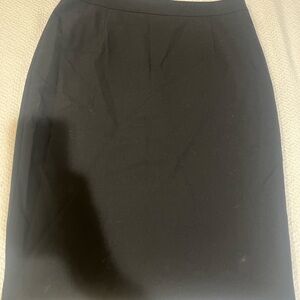 ANTONIO MELANI Black Pencil Skirt Knee-length Work